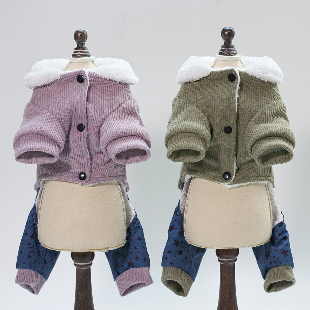 Bone clothes pet clothing