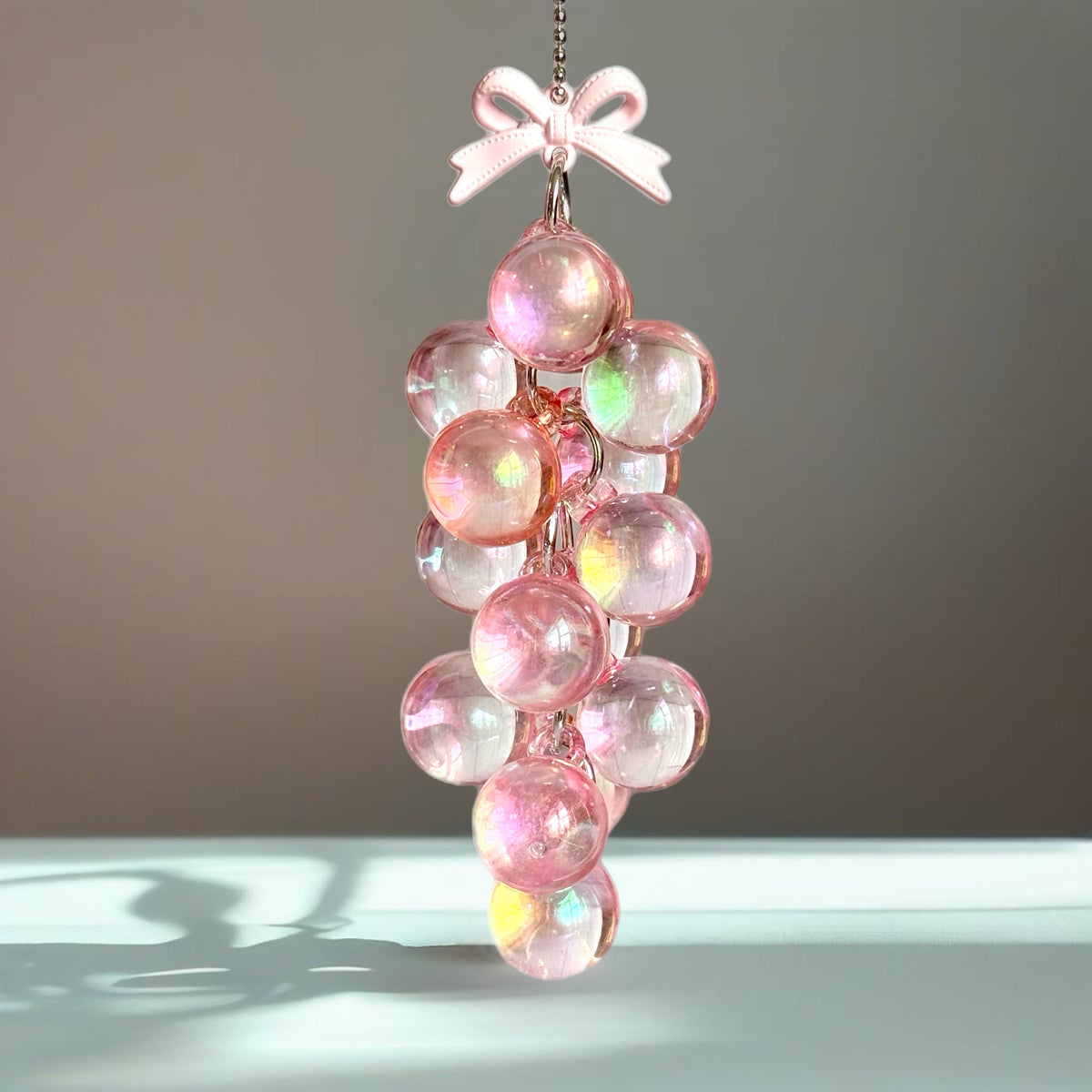 Light Pink Bauble Charm - Tumbler Handle Charm