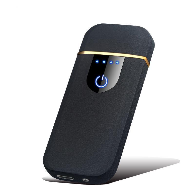 Modern Touch Electric lighter Plasma Lighters Dual arc Lighter USB lighters Flameless Rechargeable Lighter Windproof Lighter Electric lighters for  Men Gift Gadgets Accessories