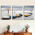 Triple Decorative Painting Canvas Frameless Painting