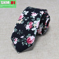 Narrow Casual Patterned Tie For Men