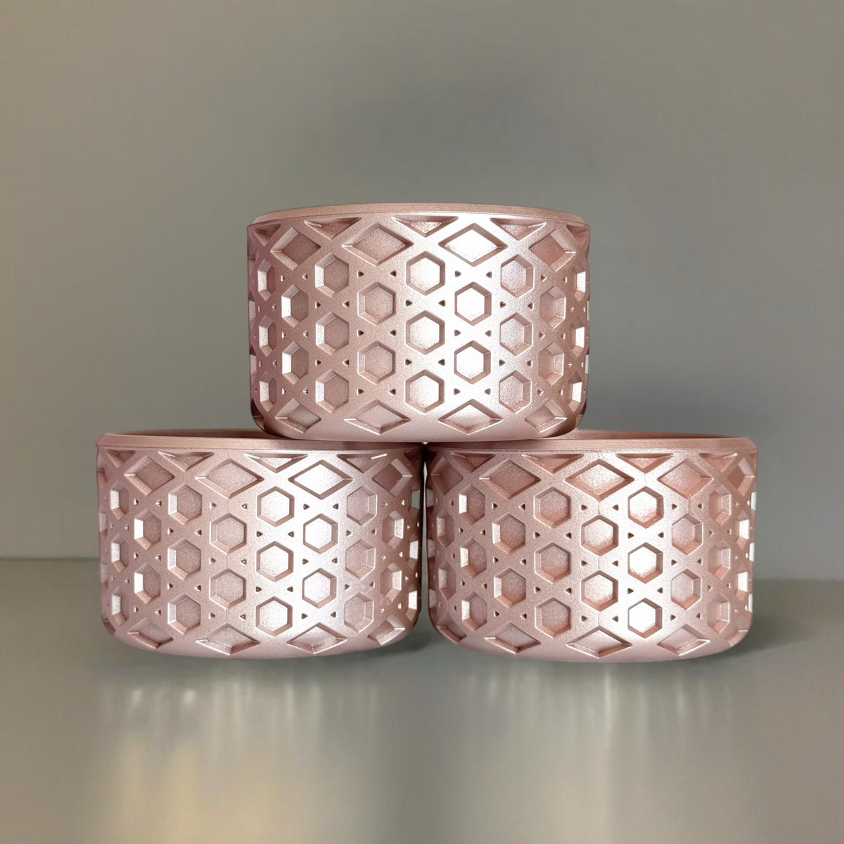 Rose Gold Metallic Waffle Boots™