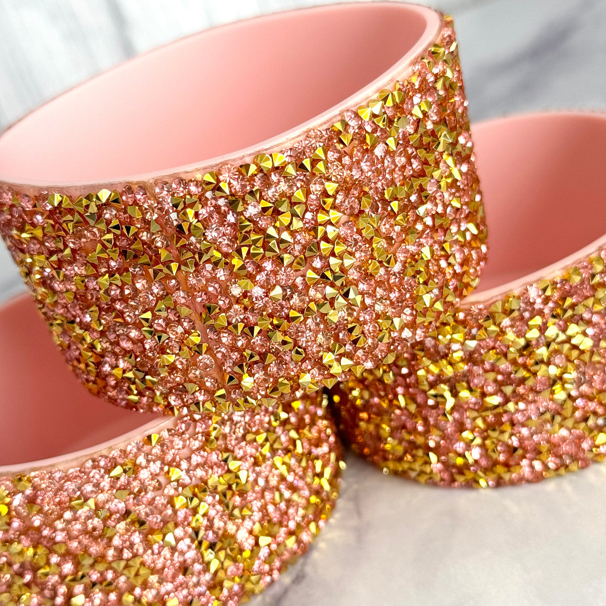 Glinda Pink Druzy  Boot