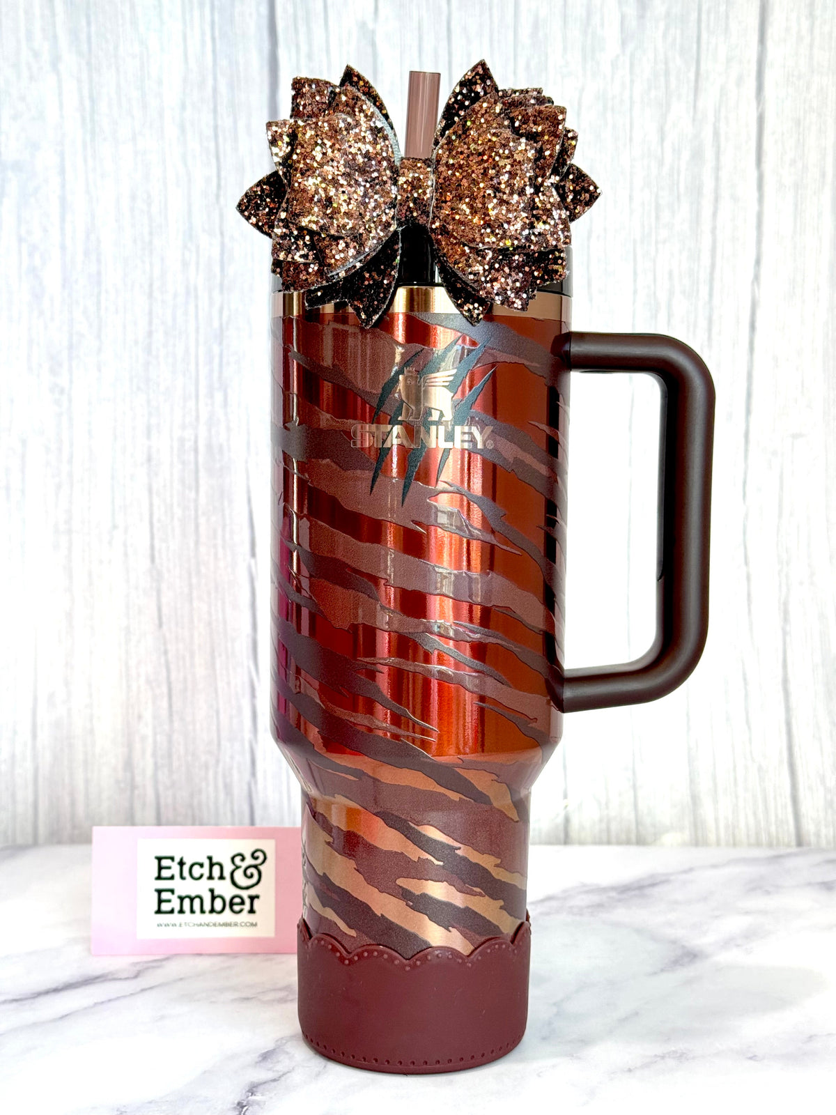 Cabernet Scallop  Boot