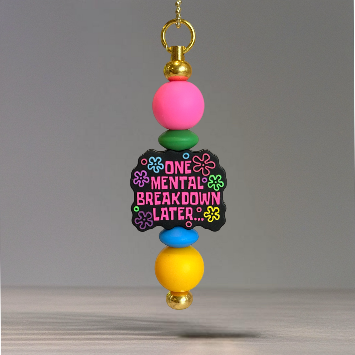 One Mental Breakdown Later… Bar Charm - Tumbler Handle Charm