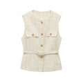 Women's Knit V-neck Vest