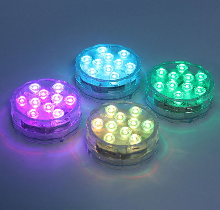 LED Remote Control Diving Light Waterproof Candle Light