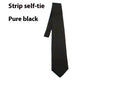 8CM Tie Men's Formal Wear Business Black Suit Hand Tie Work