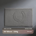 Water-absorbent Pure Cotton Non-slip Bathroom Floor Mat