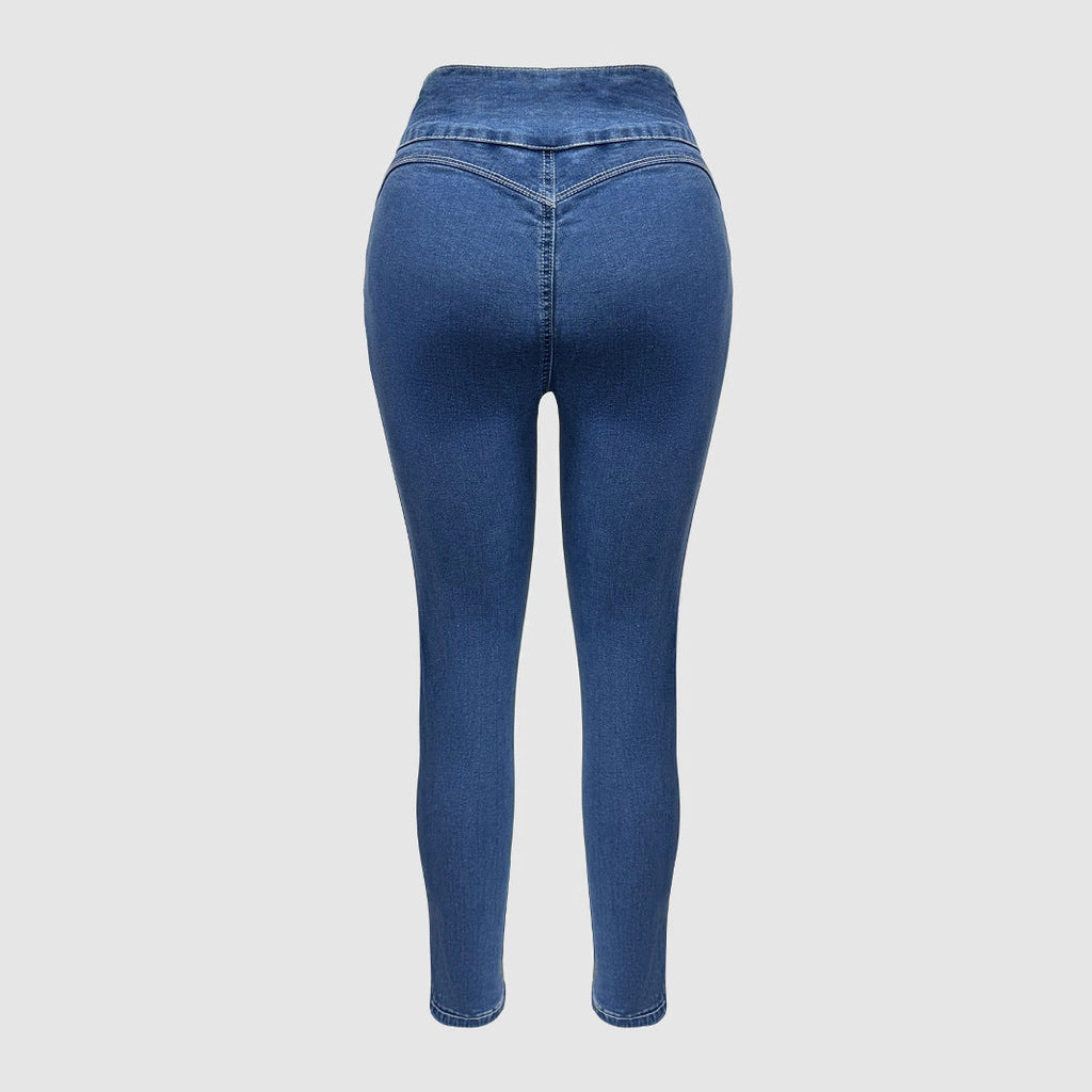 Womens Figure-flattering Stretchy Slimming Pants