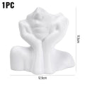 New Face Shape Makeup Brush Holder Human Body Art Styling Office Organizers Multi Makeup Brush Holder Flower Vases Storage Box