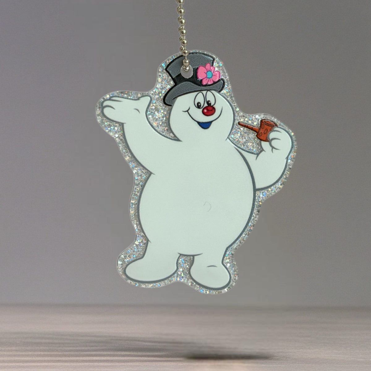 Frosty The Snowman Charm - Tumbler Handle Charm