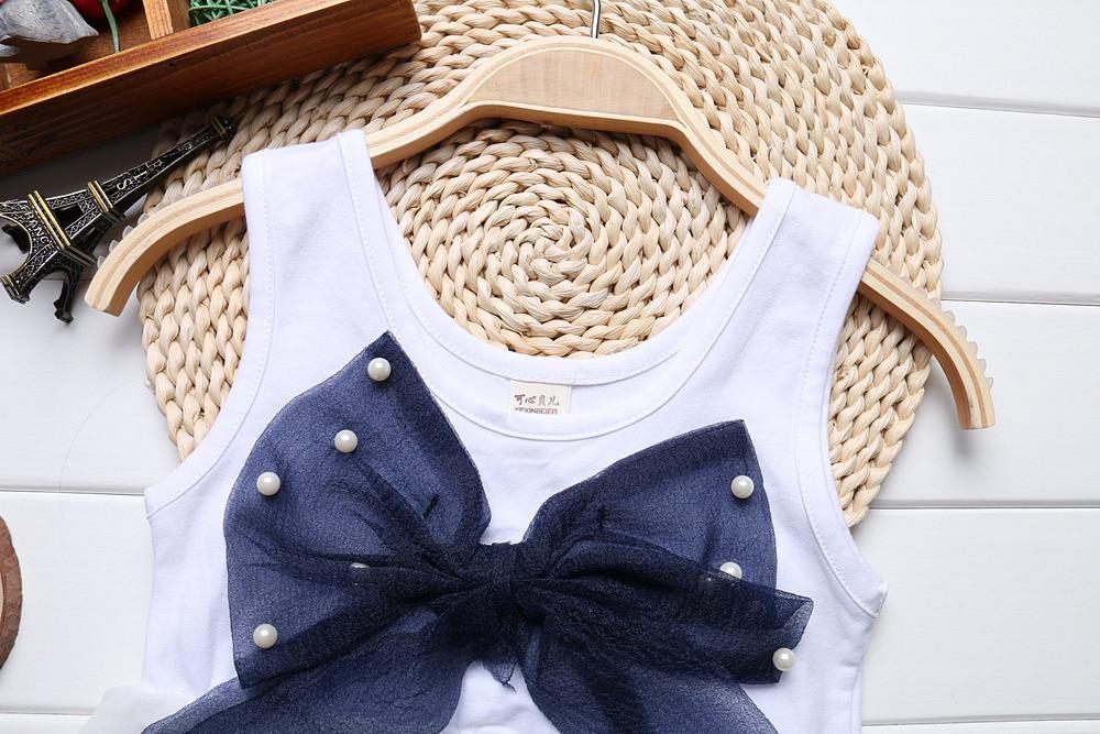 Baby Girl Clothes for Kids with Cute Purple Stripe and Round Neck  Sleeveless Chiffon Dresses For Girls