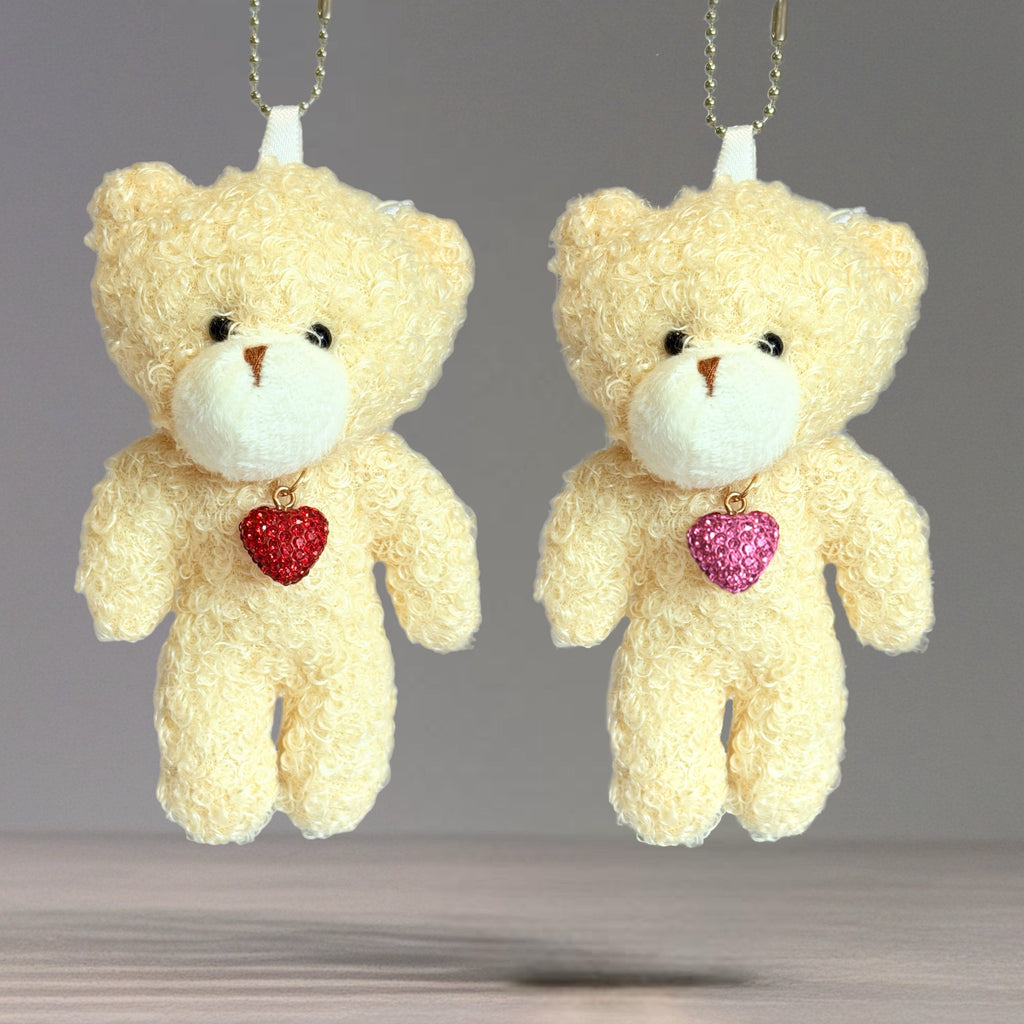 Love Teddy Charm - Tumbler Handle Charm