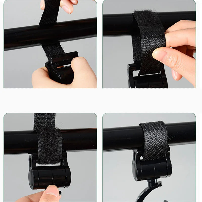 2PCS Universal Baby Stroller Pram Hooks, Multi-Purpose Shopping Prop Hanger Stroller Accessories