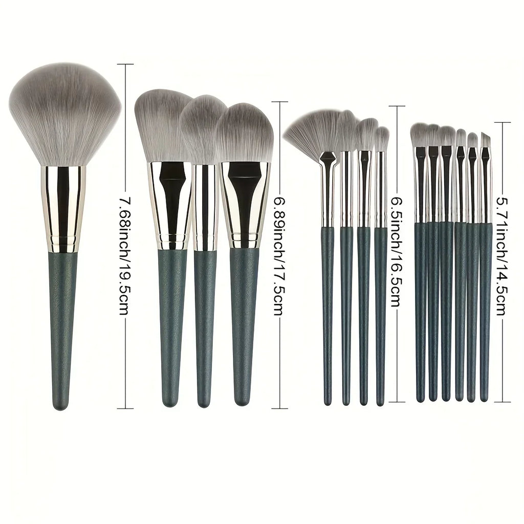 14 Piece Makeup Brush Set Soft Fluffy Eyeshadow Brush Concealer Brush Blush Makeup Brush Beauty Tool Makeup Brush
