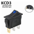 1PCS KCD3 Rocker Switch ON-OFF ON-OFF-ON 2 Position 3Pins Electrical equipment With Light Power Switch 16A 250V / 20A 125V AC