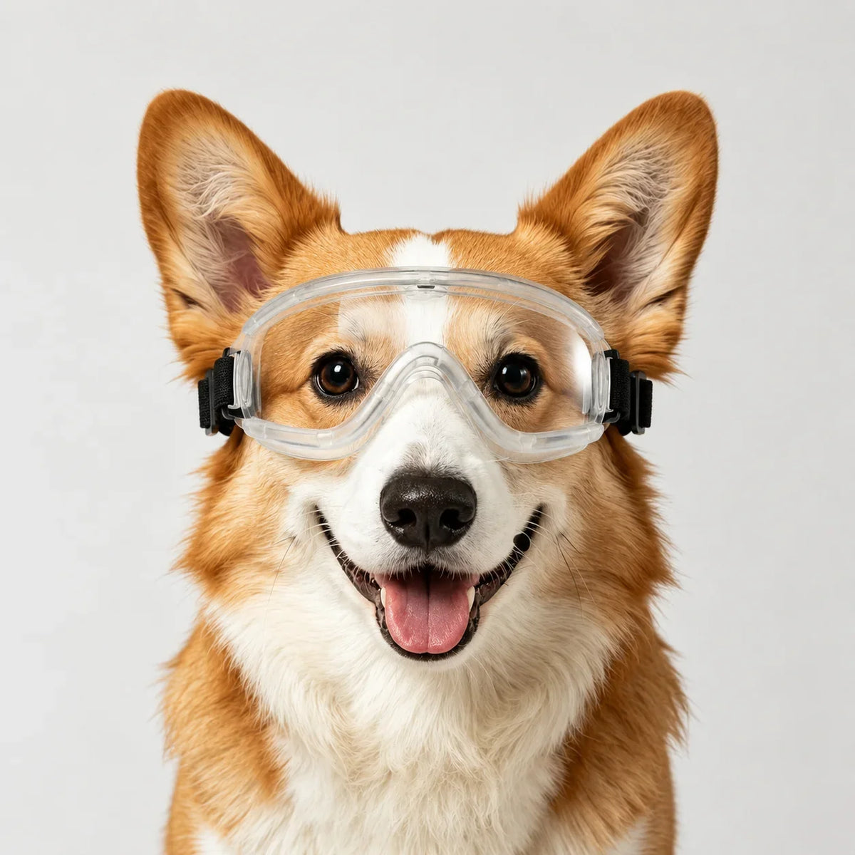 Pet Adjustable Dog Goggles Sunglasses Anti-UV Sun Glasses Eye Wear Protection Black Widely Used Dog Sunglasses Pet Dog Supplies