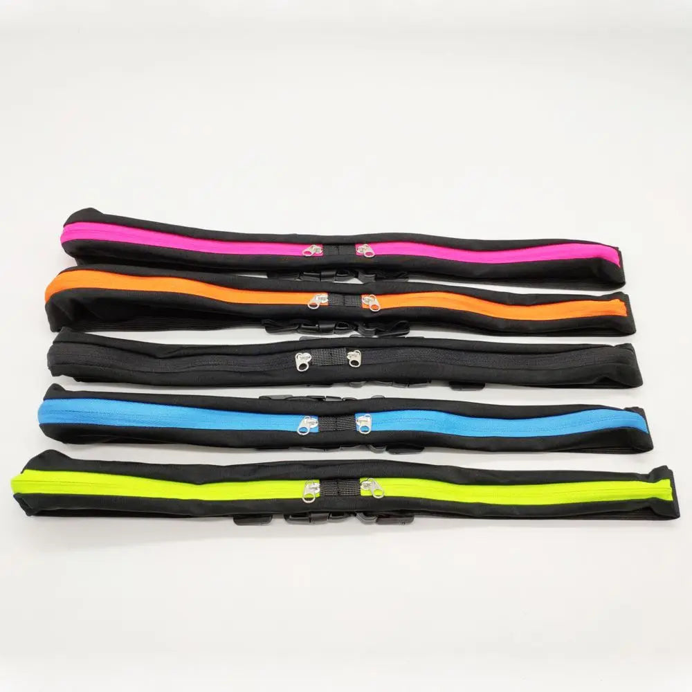 1×Running Waist Bag Women Pocket Phone Bag Outdoor Jogging Cycling Bag Waterproof Adjustable Anti-theft Pack Men Belt Sports Bag