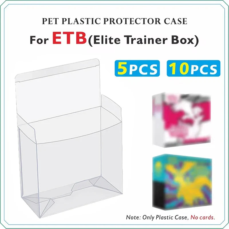5/10 Packaging: PET Plastic ETB Protective Cover Suitable for Elite Training Boxes