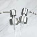 304 Stainless Steel Hand Liquid Soap Pump Dispenser Head Nozzle for Bathroom Kitchen Foam Soap Shampoo Dispenser Accessories 1Pc