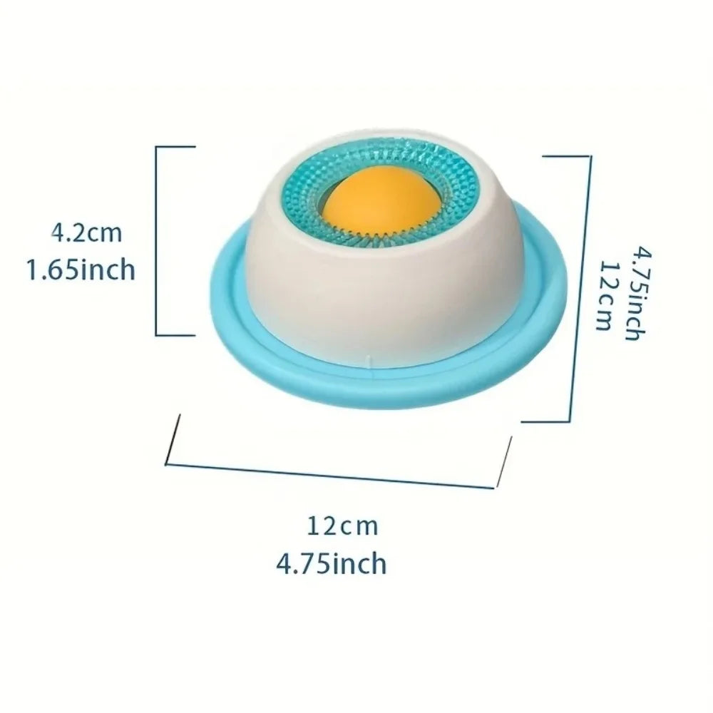 Pet Lickable Plate Wet Food Snacks Yogurt Lickers Slow Food Consumption Energy Consumption, Suitable for Cats and Dogs.