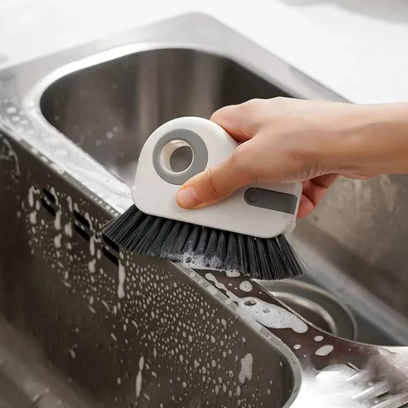 Cleaning Brush 2 in 1 Window Groove Cleaning Brush Detachable Window Track Cleaning Brush Efficient Door Groove Cleaning Tool