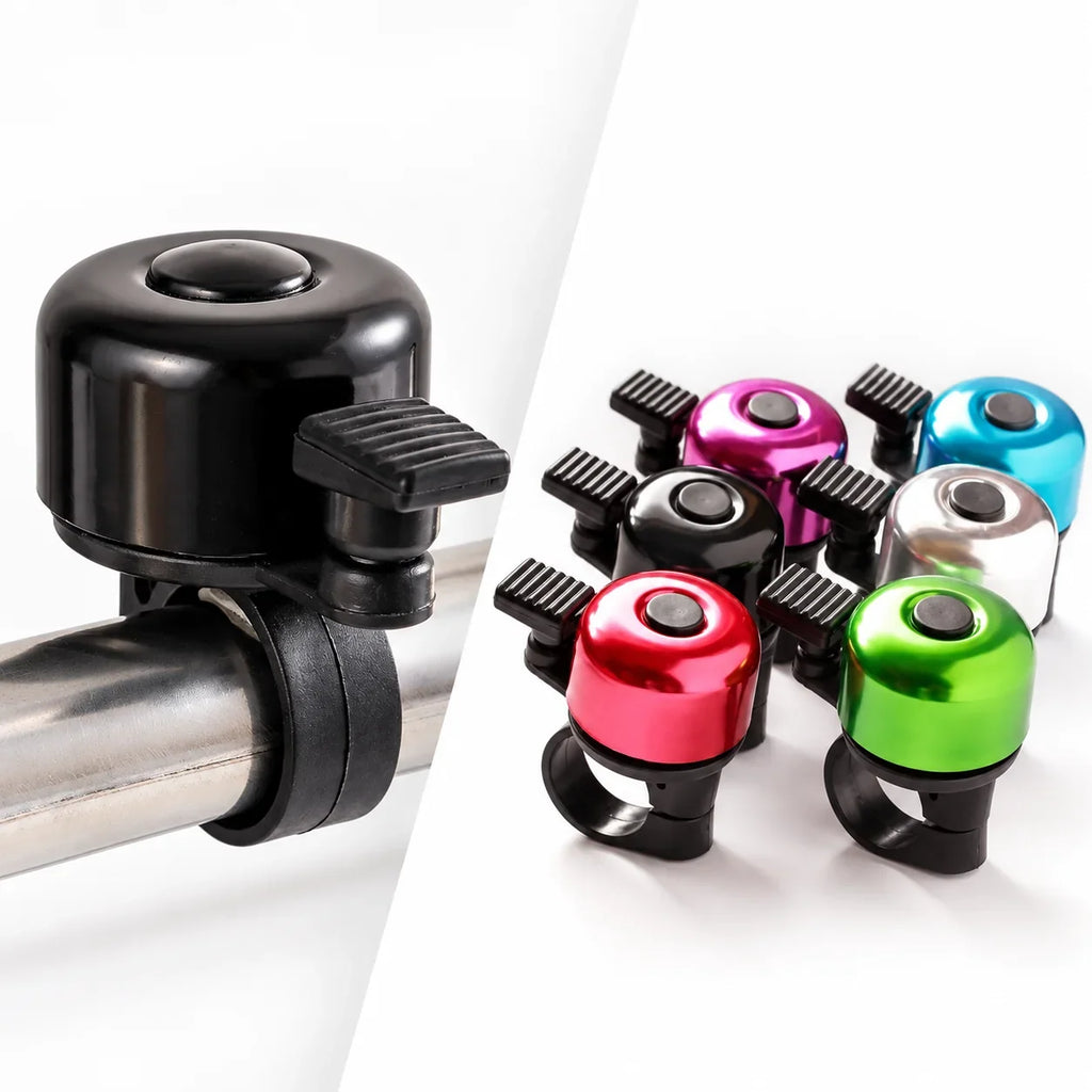 Colorful Aluminum Alloy Bicycle Bell Mini Handlebar Horn Loud Ring Bike Accessory for MTB Road City Cycling