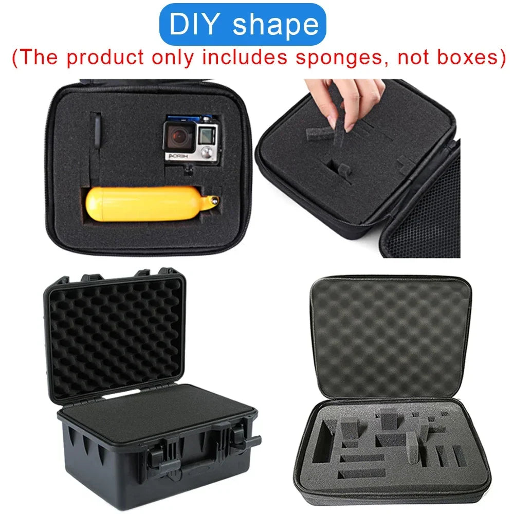 Shockproof Packaging Tool Box Foam DIY Sponge Removable Foam Toolbox Divider Filling Shockproof Fixed Electronic Product