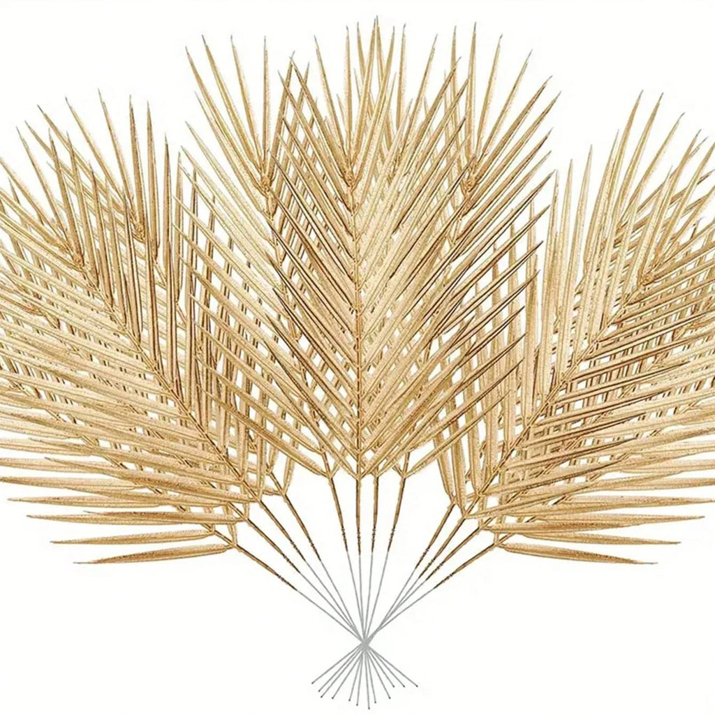 5/15Pcs Artificial Plants Tropical Palm Tree Leaves Home Garden Decoration Accessories Photography Props Festival Wedding Supply