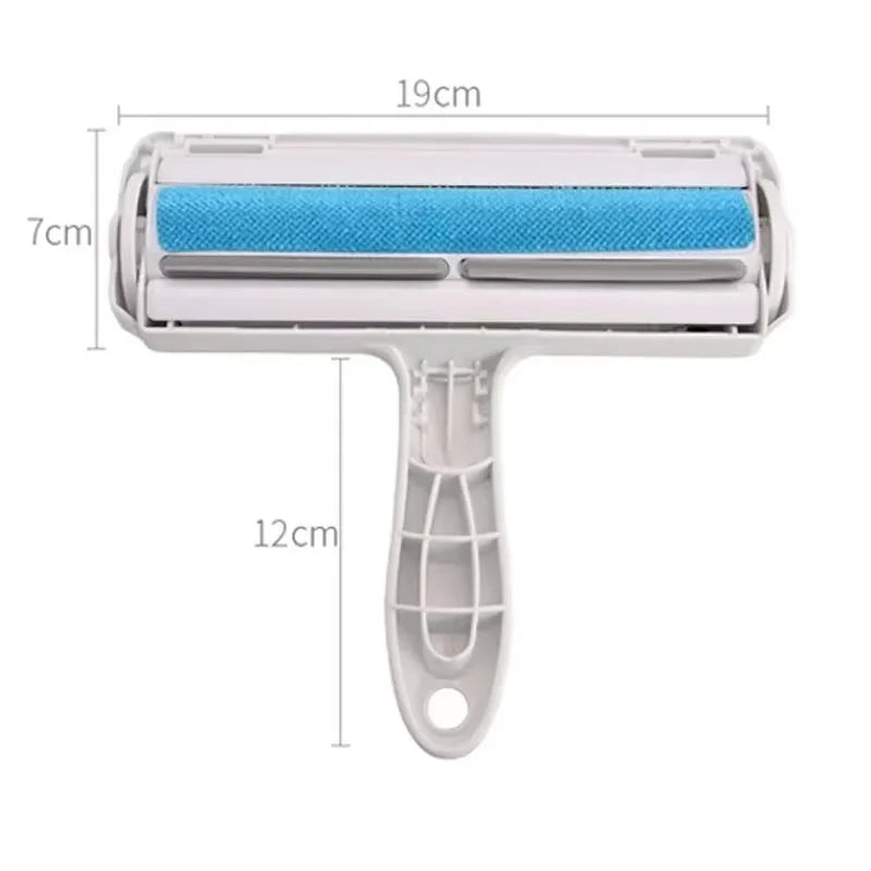 Pet Hair Remover Roller Removing Dog Cat Self Cleaning Lint Pet Hair Remover Pet Hair Remov Cleaning One Hand Operate