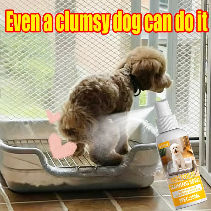 Dog Toilet Training Spray Pet Potty Inducer Puppy Pee Positioning Aid For Indoor Housebreaking Fast-Acting Puppy Training Aid