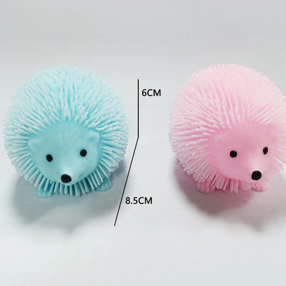 Animals Squeeze Ball Pinch Funny Cute Doll Toy Spiky Balls Toy Glitter Sensory Fidget Toy Stress Relief for Adult Toys