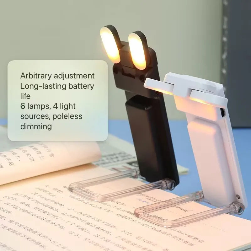 Reading Light, USB Rechargeable Book Light for Reading At Night in Bed,LED Clip on Portable Bookmark Light for Reading in Bed