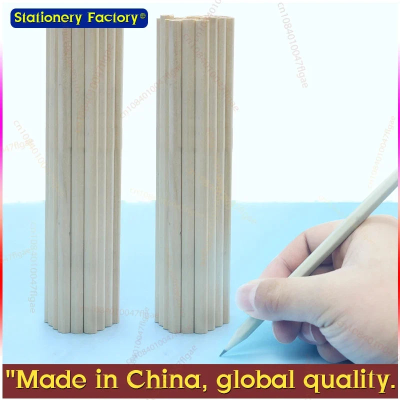 100pcs/lot Wood Pencil HB Black Hexagonal Non-toxic Painting Writing Standard Pencil Cute Stationery Office School Supplies