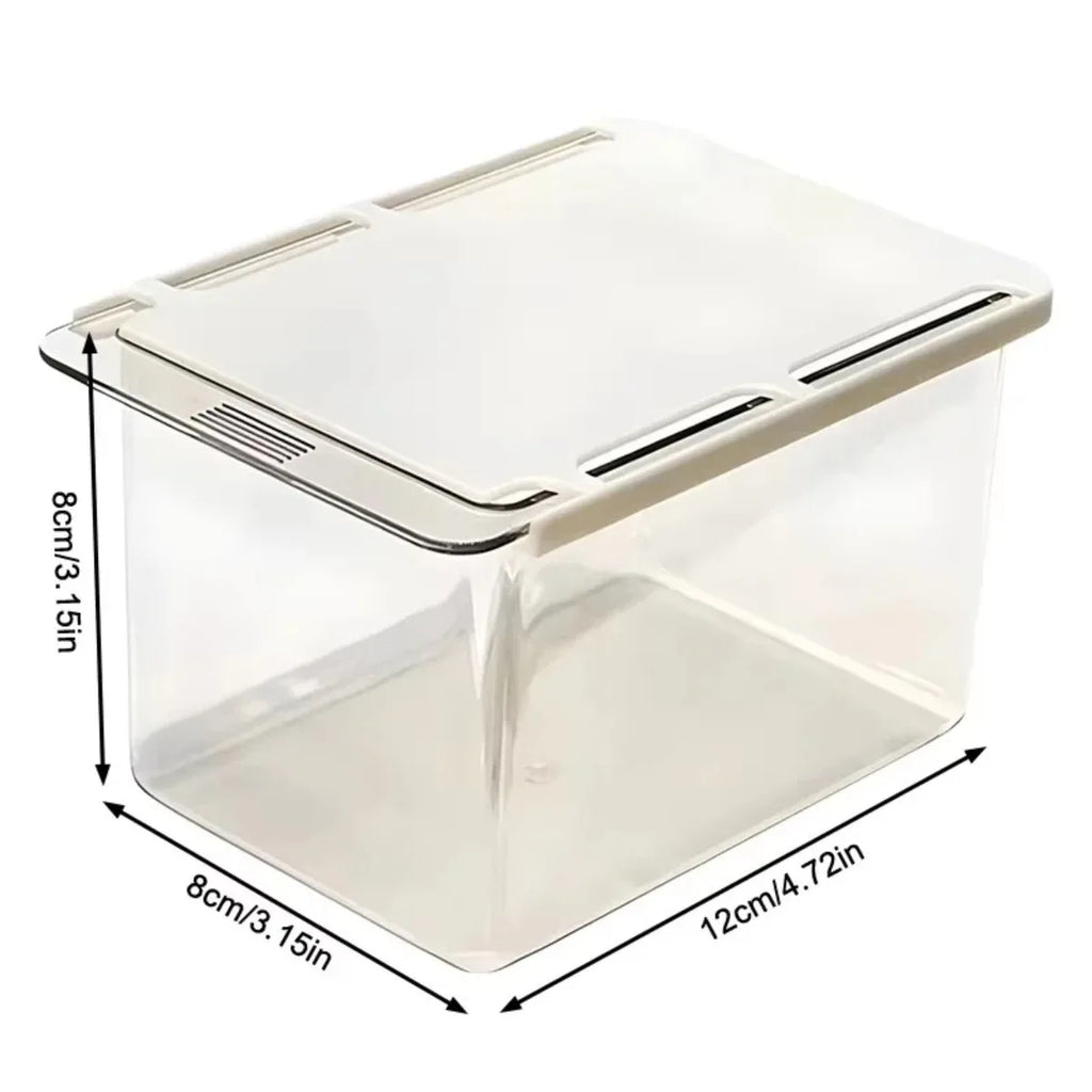 Transparent Bathroom Pull Out Storage Drawer Cotton Stick Makeup Organizer Under Mirror Cabinet Cosmetics Rack Divider Tool