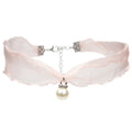 Women Sexy Bow Lace Choker Necklaces Torques Collar Floral Bowknot Wedding Party Cosplay Lolita Fashion Girls Elastic Neck Ring