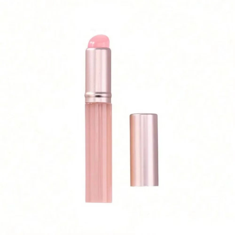 Klimonla Nail Art Silicone Brush Reusable Mirror Powder Pigment Applying Manicure Tool Soft Q-elastic Smudge Nail Brush Stick