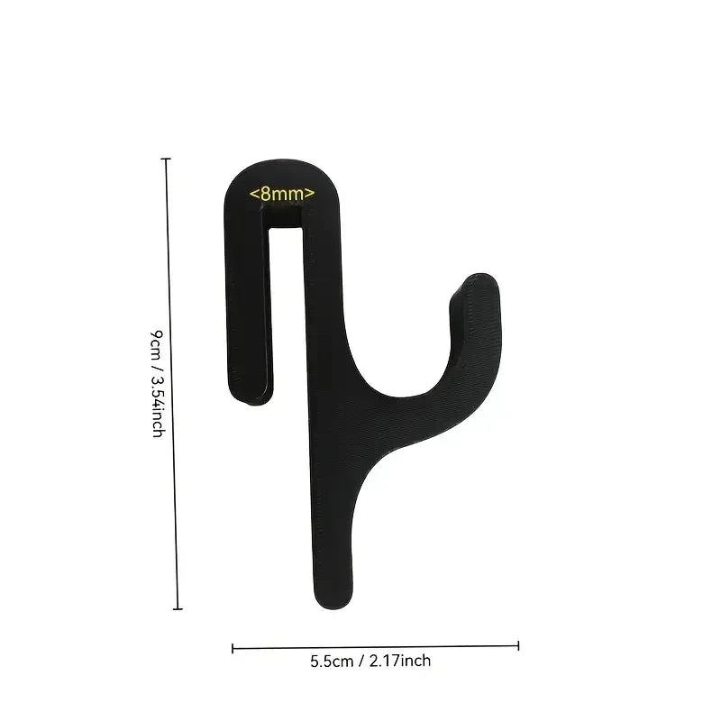Shower Door Towel Hook for 8mm Glass Doors Bathroom Hanger for Clothes Towel Bathrobes Laundry Dormitory Apartment