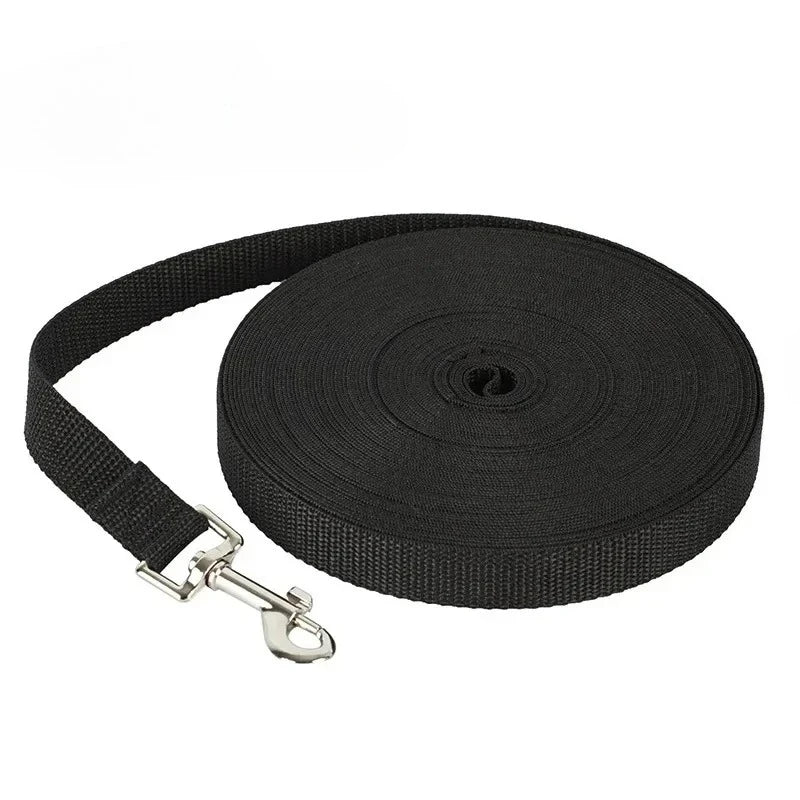 Nylon Extra Long Pet Leash Durable Dog Lead For Dog Recall Training Extended Length Anti Tangle Heavy Duty Pet Leash Outdoor