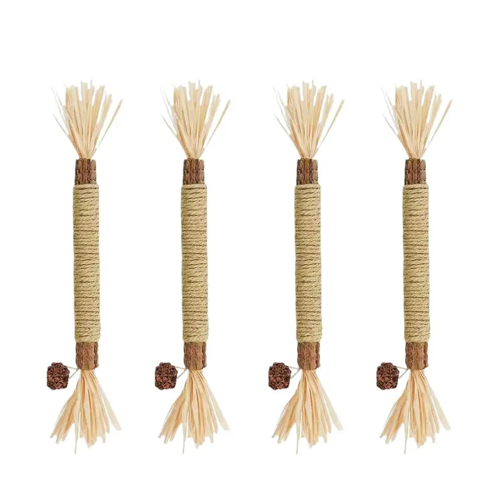 Catnip Teeth Grinding And Biting Stick Teasing Cat Stick Teasing Cat Toy Bell Teeth Grinding And Biting Stick