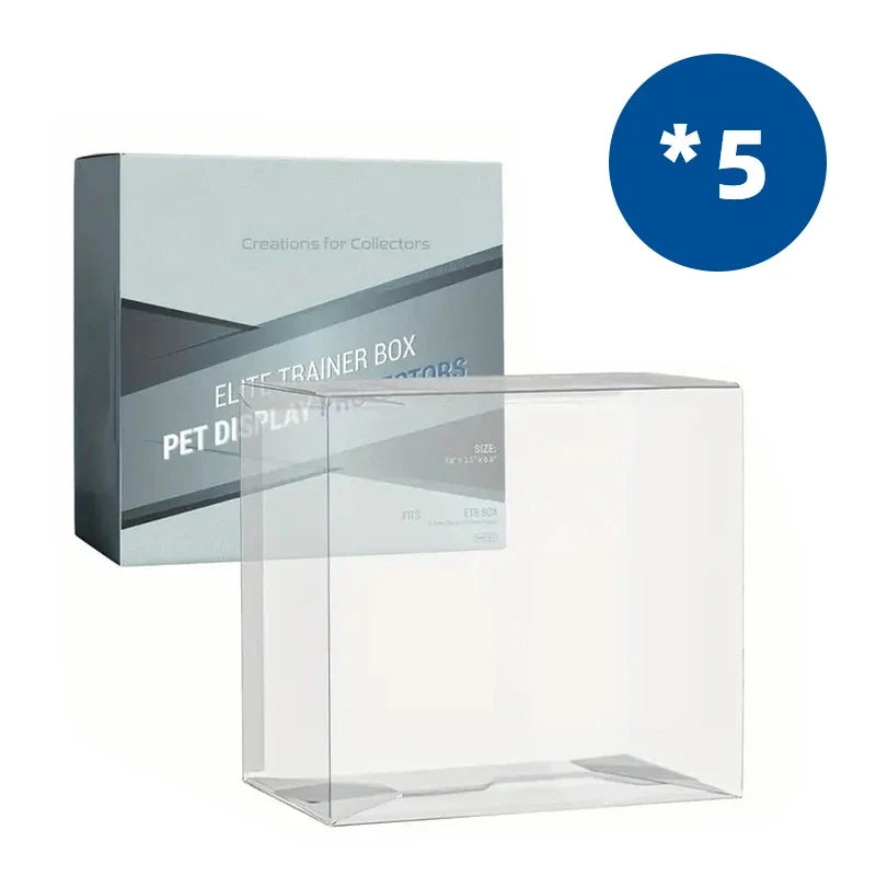 5/10 Packaging: PET Plastic ETB Protective Cover Suitable for Elite Training Boxes