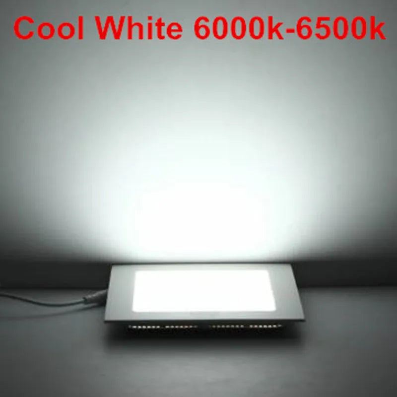 Led Downlight Dimmable 3W 4W 6W 9W 12W 15W 25W Square LED Spot Light AC110V/220V Ceiling Light Indoor Recessed Downlight
