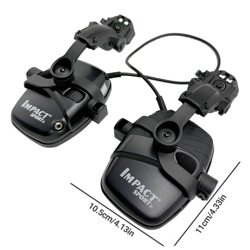 Electronic Headphones for Shooting Anti-noise Hearing Protection Protector Hunting Noise Reduction Earmuffs NRR23db