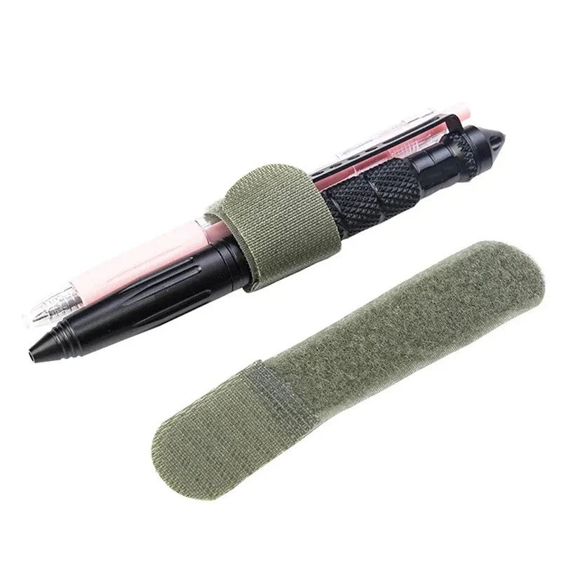New 10pcs Nylon Straps Cable Ties Strap Webbing Organizer Fix Hook Loop Grip Wrapping Cord Reusable Backpack Fastener Buckle