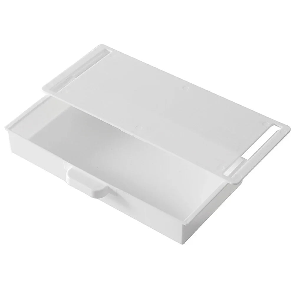 Accessories Living Room Bedroom Household Products Under Desk Drawer Organizer Storage Dust-proof ABS Adhesive