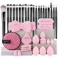 Makeup Brush Set 20Pcs Kit Soft Fluffy Eye Shadow Brushes Cosmetic Foundation Powder Highlighter Blending Beauty Tool Beginners