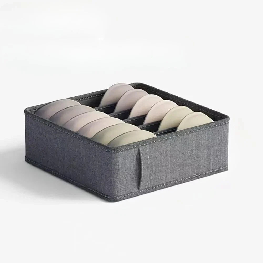 Drawer Fabric Foldable Cabinet Closet Storage Boxes Closet Underwear Organizer Storage Box for Storing Socks Underwear Ties Belt