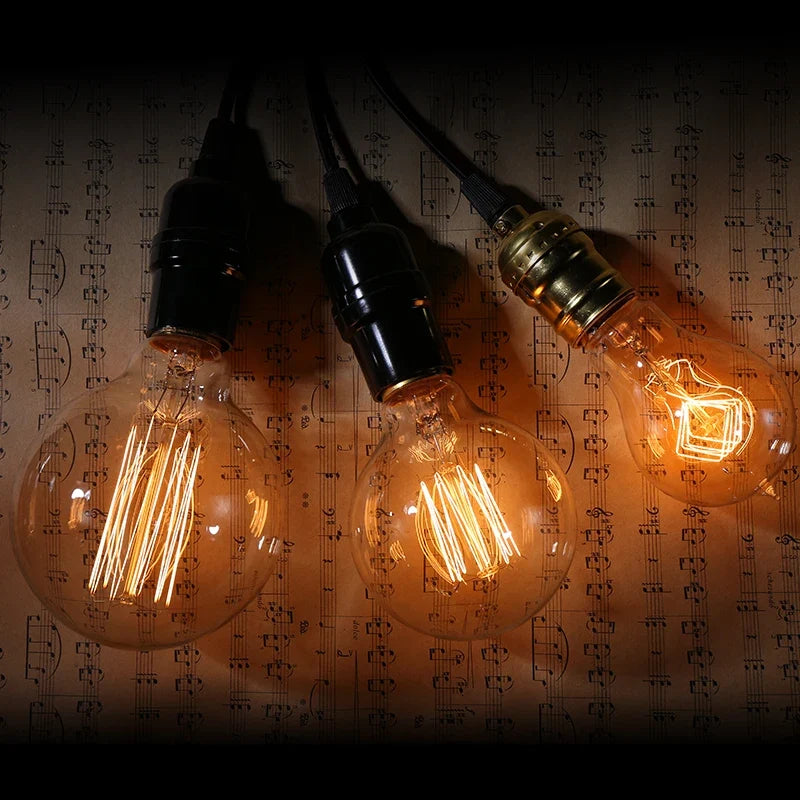 2-8pcs Dimmable Edison Light Bulb E27 40W 220V Retro Vintage Edison Bulb Incandescent Ampoule Bulbs Vintage Edison Lamp Light