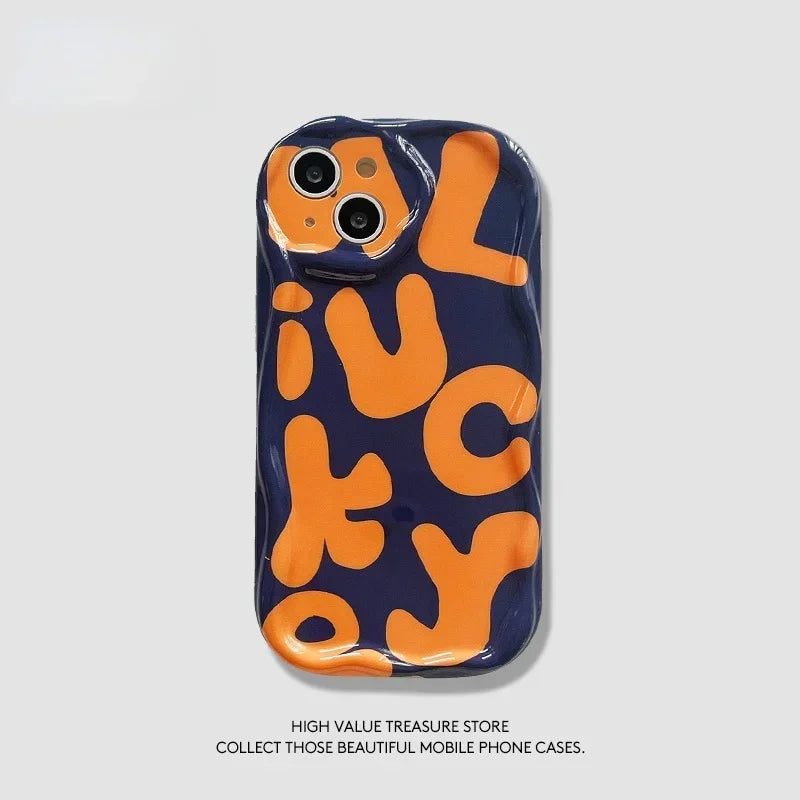 Phone Case for OPPO Realme C53 C55 C11 2021 C33 C31 C35 C21Y C25Y C20 C21 C12 C15 C25 C30 C30S C25S 5 5i 5s 6i Flower Wavy Cover
